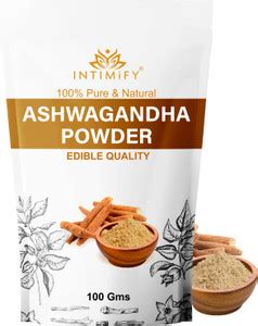 INTIMIFY 100% Natural Ashwagandha Roots Powder, Ideal For Hair ...