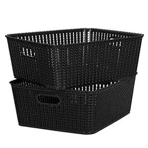 Cutting EDGE Plastic Multipurpose Sturdy Storage Baskets For Cosmetics ...