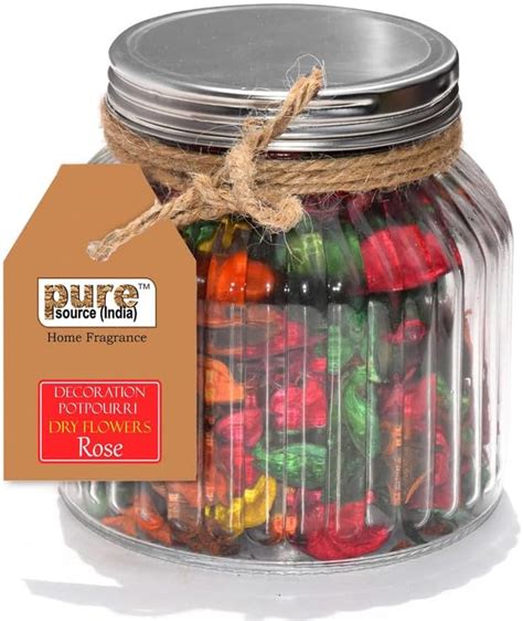 Pure Source India Jar Potpourri is a Combination of Dried Plant ...