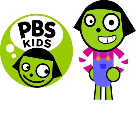 PBS Kids Digital Art - Dot with Overalls by LittleKJ20 on DeviantArt