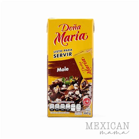 Doña Maria Mole Ready to Serve 360g – Mexican Mama