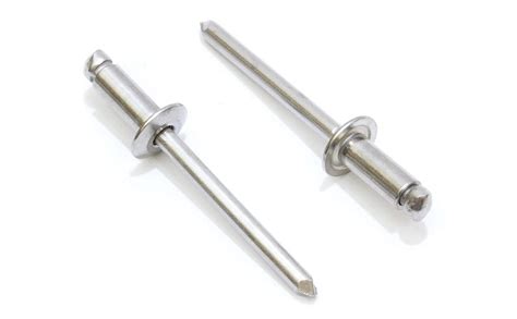 Aluminium Blind Rivet Size 3.2mm x 10mm (3/8" X 1/8") Metal POP Rivets ...