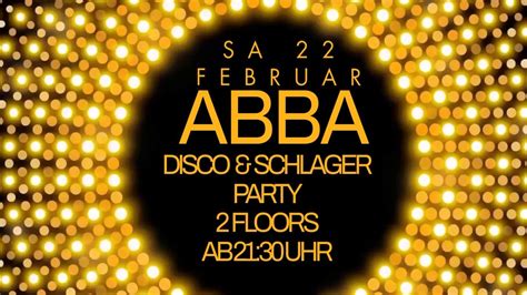 🇸🇪ABBA - DISCO & SCHLAGER PARTY🇸🇪, Gustavstraße 34, 90762 Fürth ...
