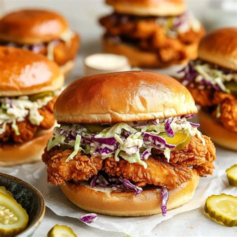 Nashville Hot Chicken Sandwiches Recipe - Recipes Fives