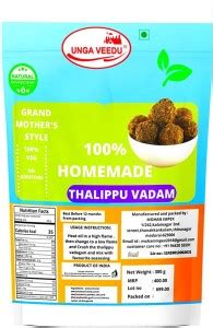 UNGA VEEDU Thalippu Vadagam Fryums Price in India - Buy UNGA VEEDU ...