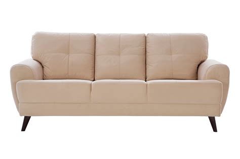 Riga Fabric 3 Seater Sofa in Beige Colour