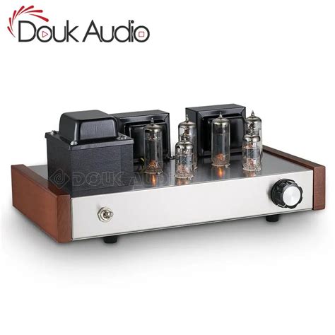 Buy Douk audio HiFi Class AB 6P1 Valve Tube Power Amplifier Push-pull ...