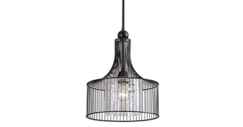 Uttermost 21982 Carleton 1 Light Cage Pendant | Ferguson Home