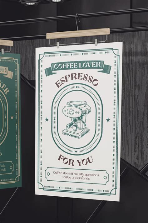 Coffee Machine Poster 的图像结果