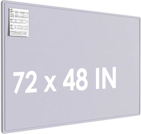 MaxGear Extra Large Bulletin Board 72" x 48", Foldable Felt Board ...