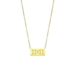 VIEN Set Inoxydable Waterproof 1111 Square Double 11 Number Signet ...
