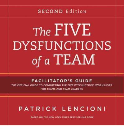 Amazon.in: Buy [The Five Dysfunctions of a Team: Facilitator's Guide ...
