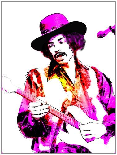 Art Emporio 'Jimmy Hendrix' Poster (Poster Paper, 81.28 cm x 60.96 cm ...