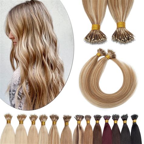 SEGO Nano Tip Hair Extensions Human Hair Balayage India | Ubuy