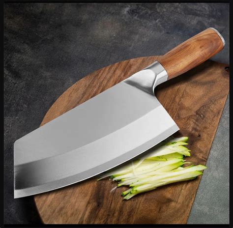 Chef's kitchen meat cutting knife stainless steel | Etsy