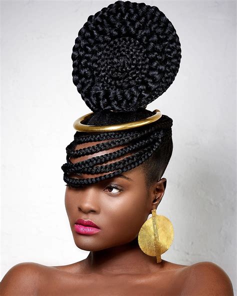 HAIR ART 🤎 @soniabarbietucker for #afropolitainmagazine Beauty Shoot 🔥 ...