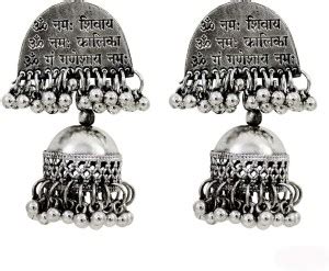 Flipkart.com - Buy Inati mantra Handmade Traditional Jhumka Earrings ...