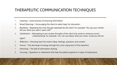 Therapeutic Communication and Nurse – Patient Interaction 1.pptx