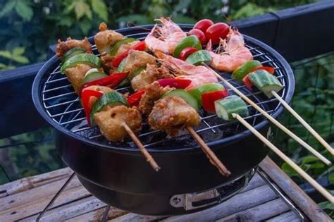 Tandoor Product - BBQ Portable Charcoal Foldable Barbecue Stove (T 179 ...