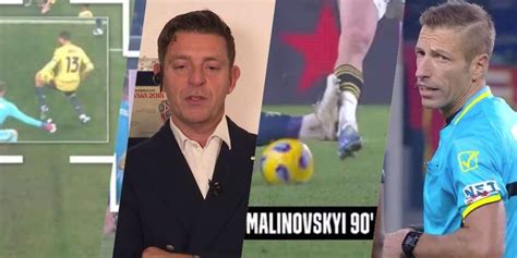 Genoa-Juve, Rocchi: “Espulsione mancata a Malinovskyi errore chiaro ...