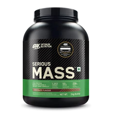 Optimum Nutrition Serious Mass Gainer- Body Building India