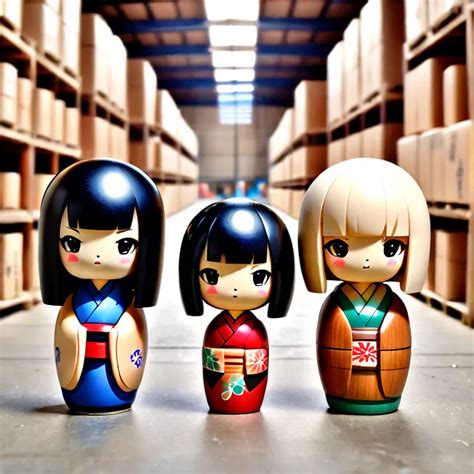 Kokeshi Dolls by AISmart on DeviantArt