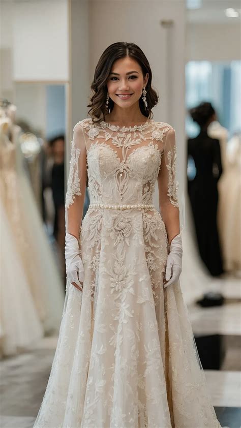 15 Irresistible Pearl Wedding Dress Ideas for Every Bride - Inspire Inlet