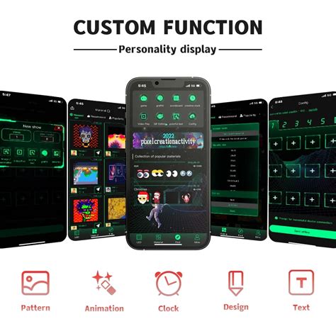 Olhos de Diabo Grandes e Dinâmicos para Carros, Tela Flexível ...