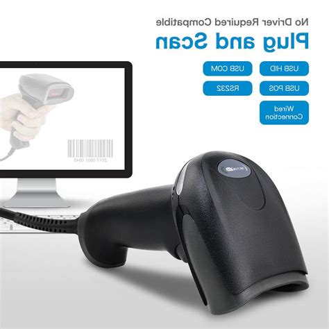 Portable Handheld USB Port Laser Barcode Scanner Bar