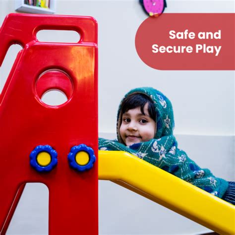 Ok Play Baby Slide Senior - Yellow/Red — Toycra
