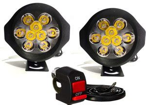 PBTA LED Fog Lamp Unit for Universal For Car, Yamaha, Maruti Suzuki ...