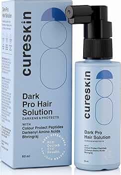 Cureskin Anti Grey Hair Serum | Reverses & Limits Hair Greying | Dark ...