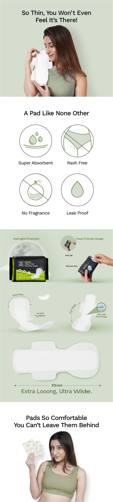 Ultra Thin Sanitary Pads