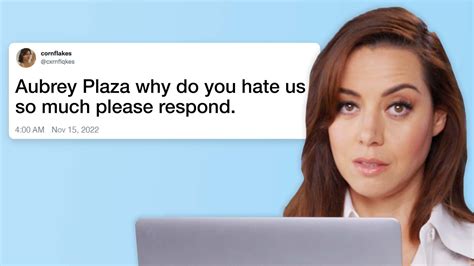 Watch Aubrey Plaza Replies to Fans on the Internet | Actually Me | Actually Me | GQ