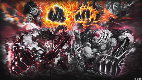 One Piece Luffy vs Katakuri Wallpapers - Top Free One Piece Luffy vs ...