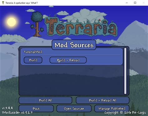 How Do You Open a Mods Files Tmodloader 的图像结果