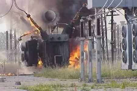 Image result for Power Transformer Exploding