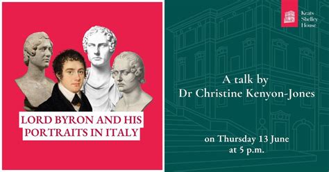 Lord Byron and his portraits in Italy - ADVANCE BOOKING REQUIRED ...