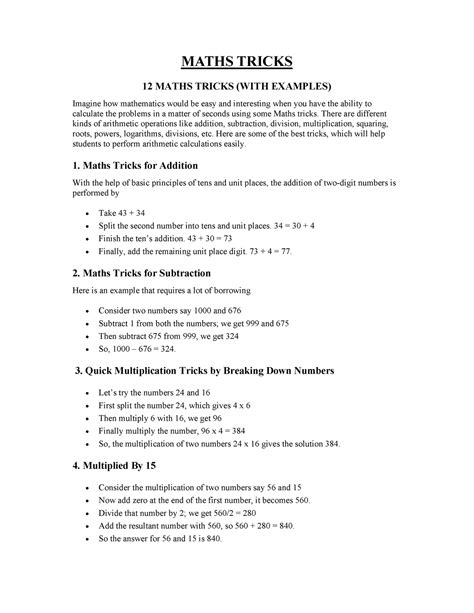 Image result for Class 12 Maths Tricks and Shortcuts