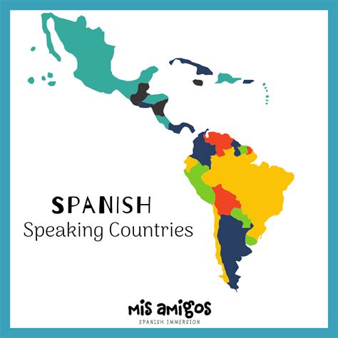 Countries That Speak Spanish Spanish Language Wikipedia