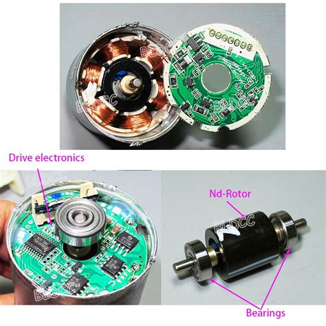 70RPM 12V-20V CW/CCW Brushless DC Gear Motor Dual | Ubuy India