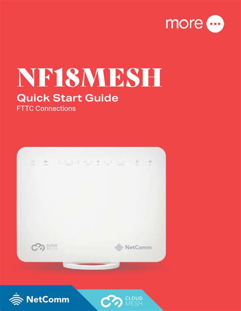 Image result for NetComm Nf18mesh Back Label
