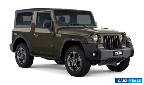 Mahindra Thar LX Convertible Top 4 Seater Petrol AT price, specs ...