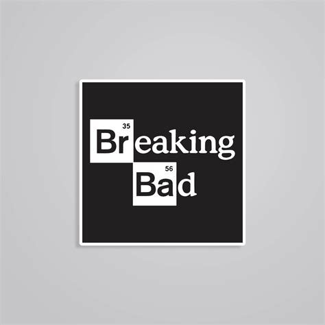 Breaking Bad TV Shows Stickers - Exclusive Design