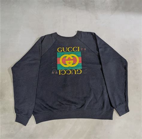 80s〜gucci bootleg logo sweat shirt 小岩店 | What’z up