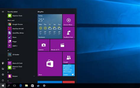 Image result for Start Menu for Windows 10