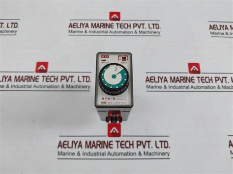 Idec Izumi Rta-sp2F Plug-in Adjustable Pneumatic Timer 100 110V 60Hz R ...