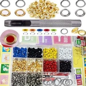 DIY Craft 200Pcs 2, 0 Color Mix Sizes Grommets Lever Tool Price in ...