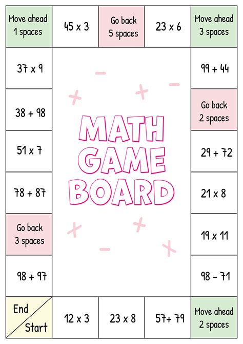 Image result for 3rd Grade Math Games Printable