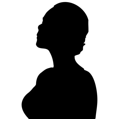 black african american silhouette woman with side view vector isolated 18847571 Vector Art at ...
